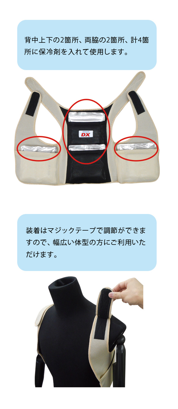 アイスバックⓇDX デラックス(保冷剤4個付)