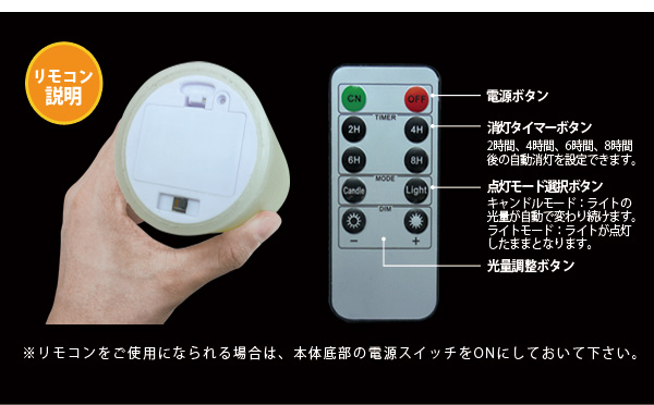 LEDキャンドル