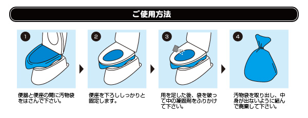くまモン非常用トイレ