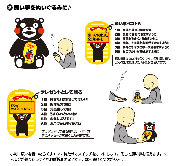 くまモンマネしておしゃべりぬいぐるみ